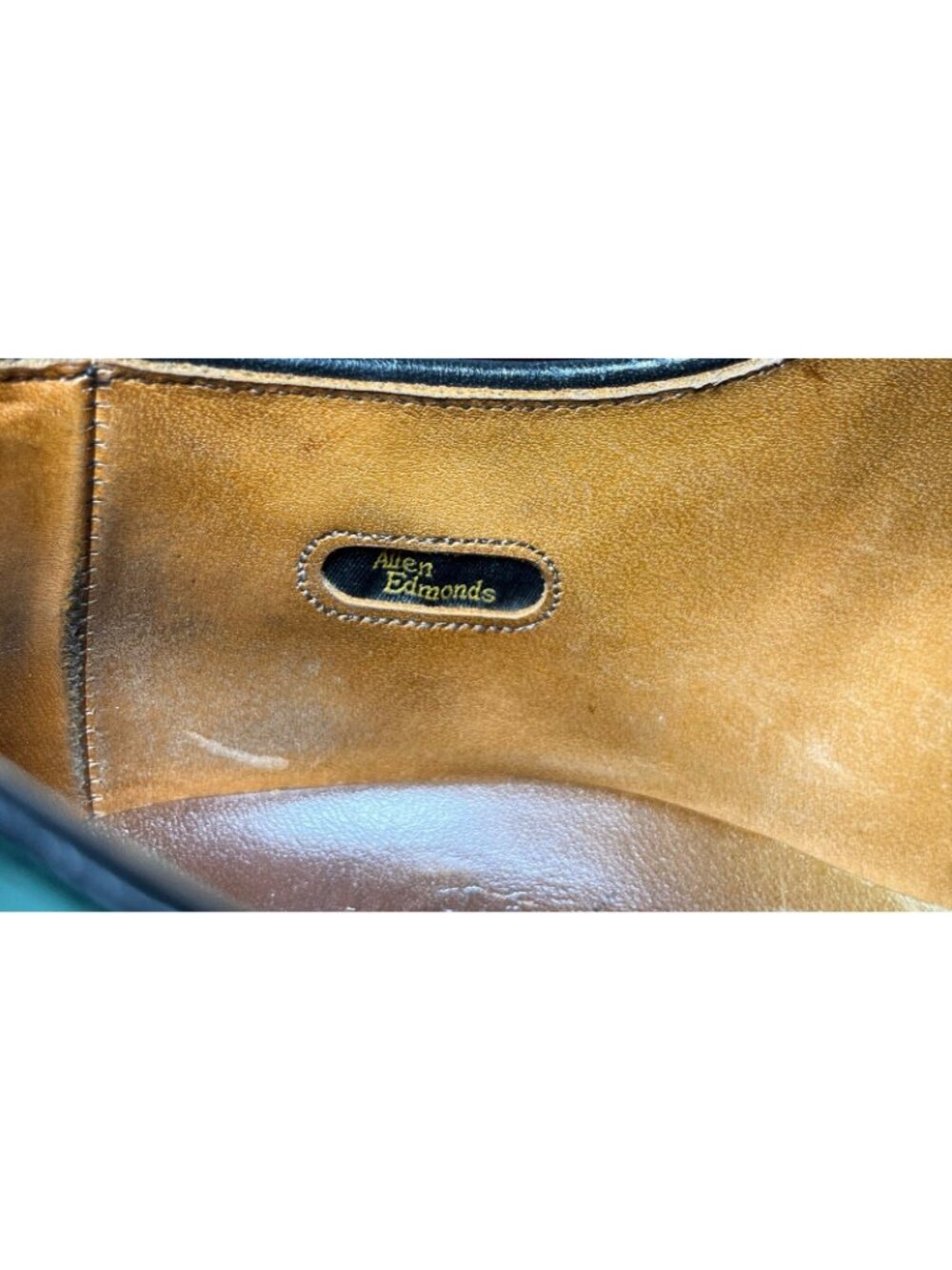 Allen Edmonds Mens Shelton Oxford Dress Shoes Made In USA Size 11.5 D - Picture 10 of 12